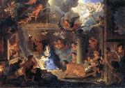 LE BRUN, Charles Adoration of the Shepherds sg